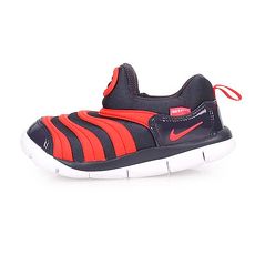 【NIKE】DYNAMO FREE-TD 男女小童鞋-童鞋 慢跑 路跑 深藍紅