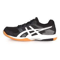 【ASICS】GEL-ROCKET 8 男排羽球鞋-排球 羽球 亞瑟士 黑黑白