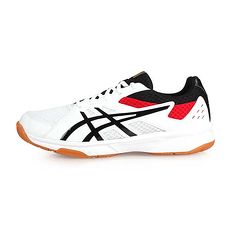 【ASICS】UPCOURT 3 男排羽球鞋-排球 羽球 亞瑟士 白黑紅