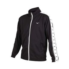 【MIZUNO】男1906系列針織外套-立領外套 防曬 美津濃 黑白