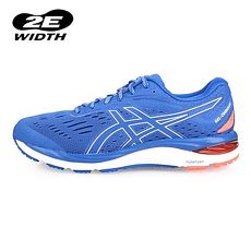 【ASICS】GEL-CUMULUS 20 男慢跑鞋-2E-寬楦 路跑 亞瑟士 藍螢光橘