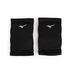 【MIZUNO】成人用護膝-一雙入 防撞 排球 美津濃 黑卡其