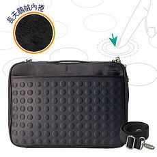Starking【OUI「為」精品】OBIEN 超防震天梭電腦包(黑色)原價1900特惠上架1480元 (送價值650元觸控筆一支)