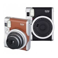 FUJIFILM instax mini 90 馬上看 經典復古拍立得相機(公司貨)-送空白底片+底片保護套(20張)