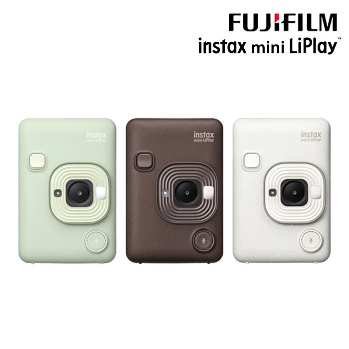 【全新色】 FUJI FILM 富士 instax mini LiPlay 相印機 全新規格新登場恆昶公司貨 保固一年霧白色