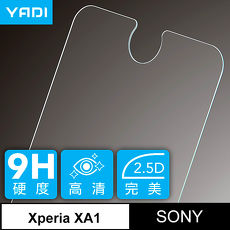 YADI SONY Xperia XA1/5.0吋/透明/鋼化玻璃膜