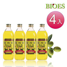 【囍瑞BIOES】 囍瑞純級100%橄欖油 (1000ml-4入)