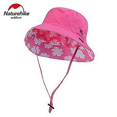 【Naturehike】迷彩潮流款速乾透氣漁夫帽/遮陽帽/防曬帽 (花朵桃紅)