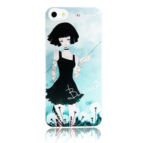 APPLE IPHONE 5 寶島漫波彩繪背蓋-Bulleta 花系列 蒲公英