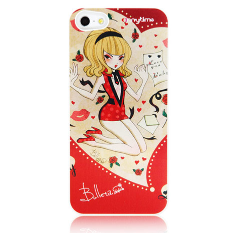 APPLE IPHONE 5 寶島漫波彩繪背蓋-Bulleta 女孩 StarPunk