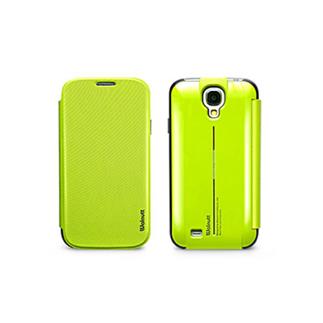 ZENUS&WALNUTT SAMSUNG S4 多功能站立皮套 綠色