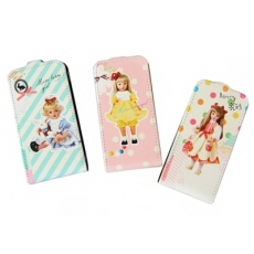 HAPPYMORI SAMSUNG GALAXY S2 芭比娃娃 掀蓋式皮套