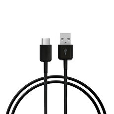 SAMSUNG 三星 原廠Type-C充電傳輸線_新款黑 (密封袋裝)