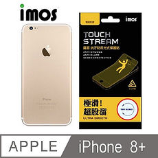 【iMOS Touch Stream】蘋果Apple iPhone 8+/8 Plus 電競 霧面 背面保護貼