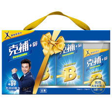 【克補鋅】B群加強錠禮盒(180錠/盒)-全新配方 添加葉黃素