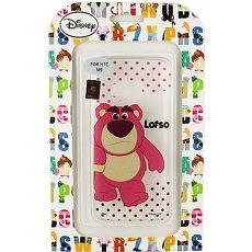 【Disney】HTC ONE M9 彩繪透明保護軟套-熊抱哥