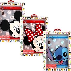 【Disney迪士尼】APPLE iPad Mini3 大頭系列彩繪透明保護軟套