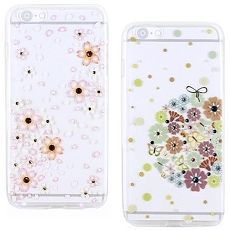 【奧地利水鑽】iPhone 6 /6s (4.7吋) 花系列保護軟套