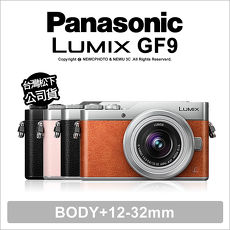 Panasonic LUMIX DC-GF9K 12-32mm 公司貨★送32G記憶卡+副電+清潔組+保護貼粉