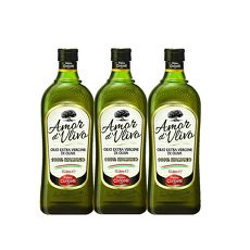 義大利莊園AMOR 初榨橄欖油(1L)x3瓶 特價組