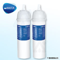 《德國BRITA》On Line Active Plus P3000櫥下硬水軟化長效型濾水系統/濾水器/淨水器專用濾芯/濾心(二入)