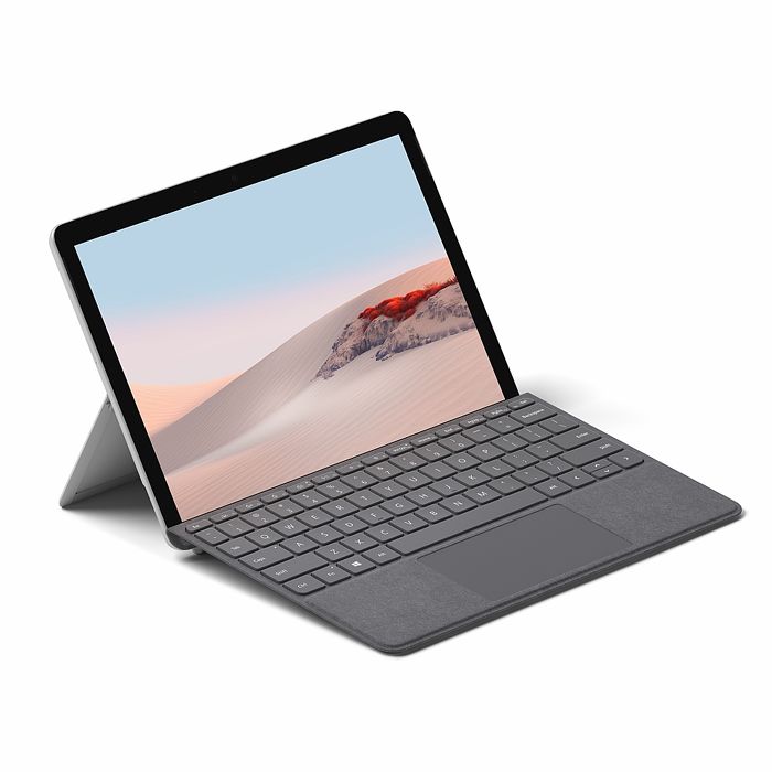 【Microsoft 微軟】Surface Go 2 變形平板筆電 Core M3/8G/128G/W10P 含黑色鍵盤 商務機種(門號綁約優惠)