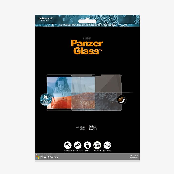 北歐品牌 Panzer Glass Surface Pro X/8/9/10/11 專用 玻璃保護貼