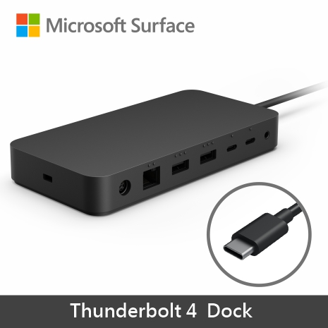 【客訂】Surface Thunderbolt 4 Dock 擴充基座(USB 4)