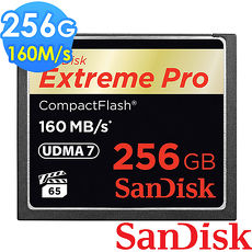 【SanDisk 新帝】CF 256GB Extreme Pro 160MB/s 記憶卡