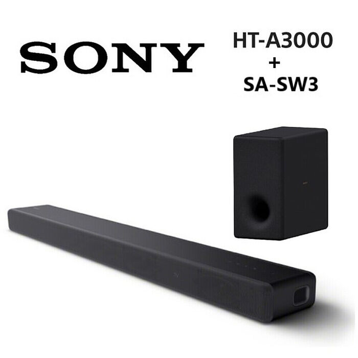 Sony 索尼 HT-A3000 3.1聲道 家庭劇院 A3000 聲霸 加 SA-SW3 重低音 組合 HT-A3000+SA-SW3