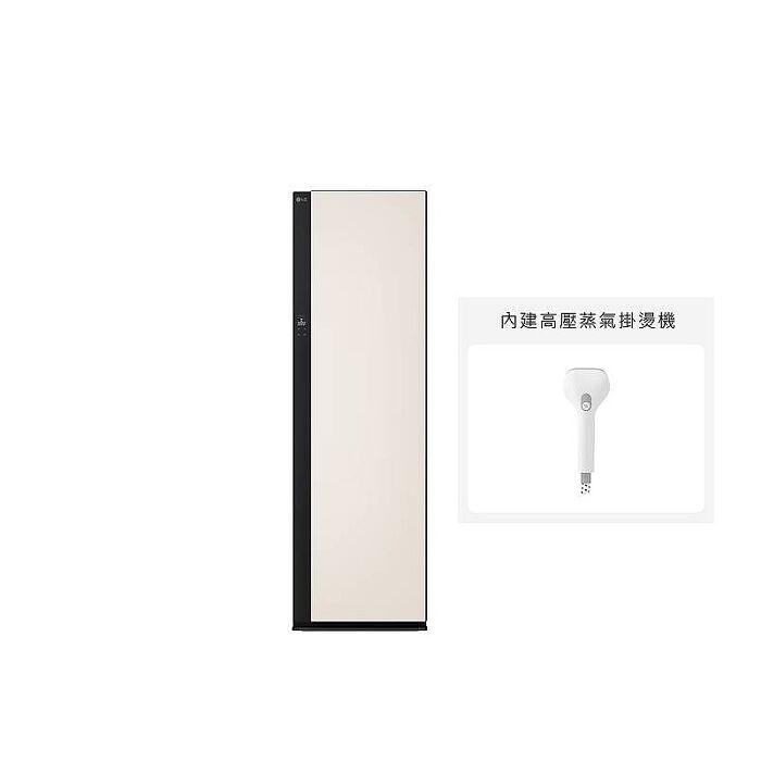 LG Styler蒸氣電子衣櫥第二代-雪霧白-手持蒸氣掛燙機款(R723SB)