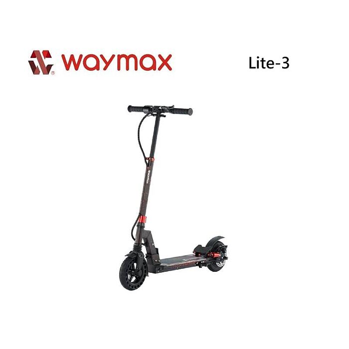 Waymax Lite-3 電動滑板車 輕巧便攜紅色