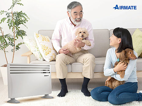 AIRMATE 艾美特 居浴兩用對流式電暖器 HC51337G