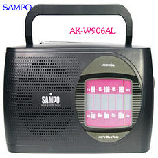 SAMPO 聲寶AM/FM手提式收音機 AK-W906AL