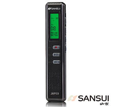 SANSUI 山水 MP3/數位專業錄音筆 8G JRP03