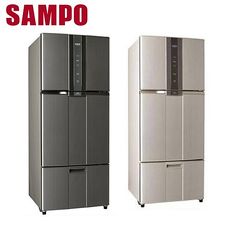 SAMPO聲寶 530公升 變頻三門冰箱 SR-A53DV(Y2) 炫麥金 / SR-A53DV(K2) 石墨銀