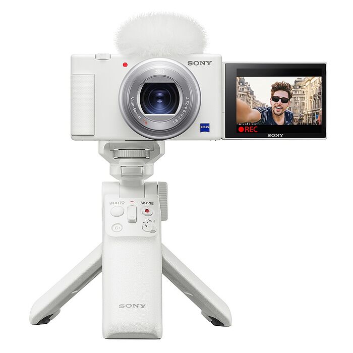 SONY DSC-ZV1 ZV-1 輕影音手持握把組合 數位相機 公司貨 白色