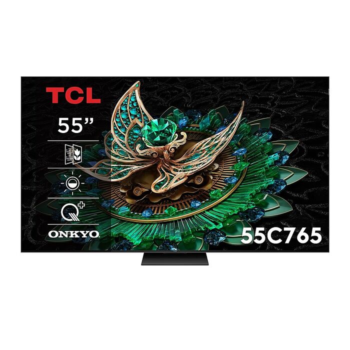 TCL    55吋    量子智能連網液晶顯示器    55C765  -  含基本安裝