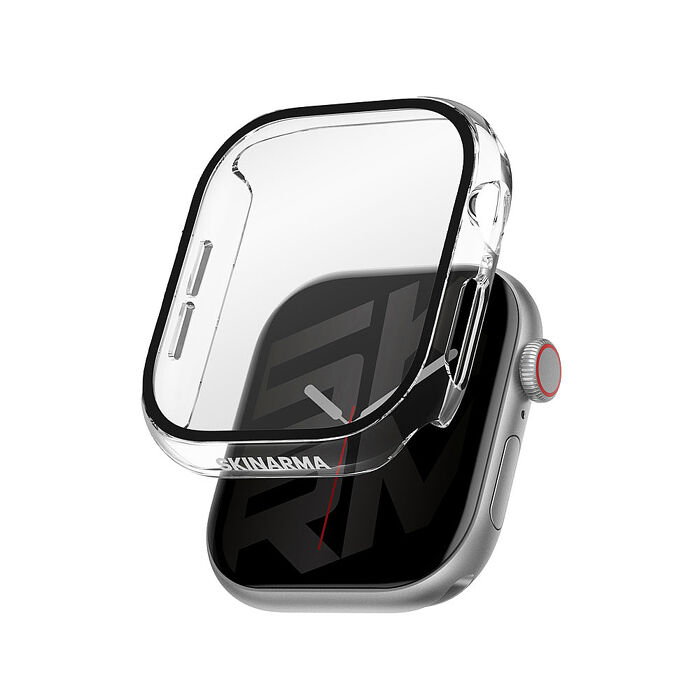 Skinarma 日本潮牌 Gado S10透亮防刮抗指紋保護殼 42/46mm-透明42mm
