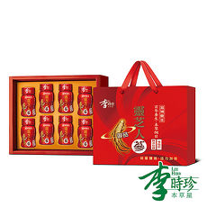 李時珍 靈芝御品人蔘精華飲8瓶禮盒x1盒