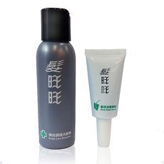 《髮旺旺》清潔保養旅行組(頭皮調理洗髮精80g+髮根滋養精華液15g)