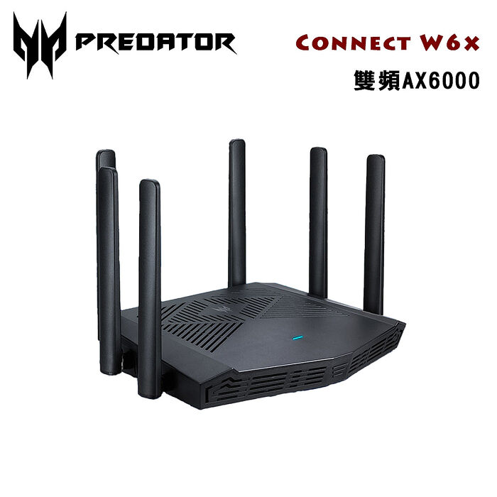 ACER Predator Connect W6x AX6000 Wi-Fi 6 電競路由器