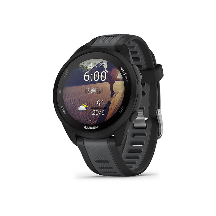 GARMIN Forerunner 165 GPS智慧跑錶(無畏黑)