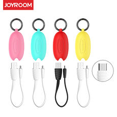 JOYROOM 魚系列鑰匙扣 MicroUSB 2.4A 快速充電數據線(20.5CM)