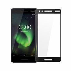 SSTAR 全膠滿版 NOKIA 2.1 (5.5吋) 鋼化日規玻璃保護貼/黑色