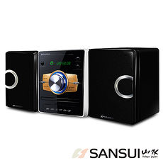 SANSUI山水數位DVD/USB/3合1讀卡床頭音響組MS-735