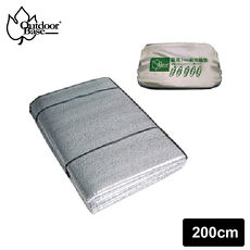 【Outdoorbase】4人3mm鋁箔防潮墊 200x200cm-21522