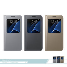 Samsung三星 原廠Galaxy S7 G930專用 視窗透視感應皮套 S View /智慧側掀保護套 /翻蓋智能 /滑動接聽【台灣公司貨】