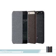 Huawei華為 原廠P10 Plus 智能視窗感應保護套 /側邊透視翻蓋皮套 休眠/喚醒棕色