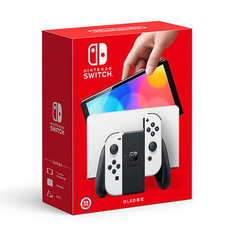(預購)任天堂 Nintendo Switch OLED款式主機 - 白色-專案